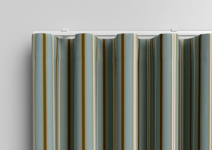 The British Stripe Co. Charles, Derwent No.1 - Made to Measure Curtains - Image 13